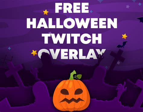 Free Halloween Night Twitch Overlay Behance