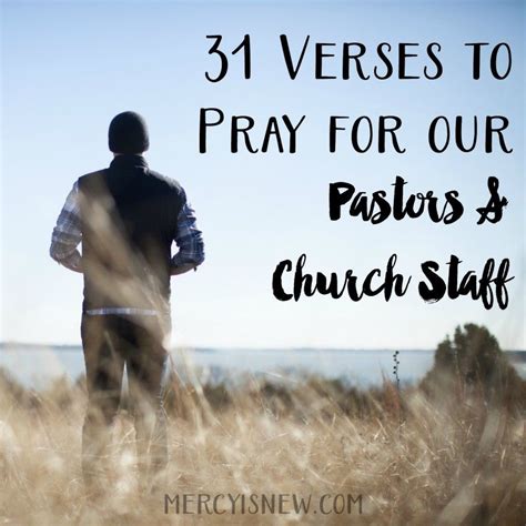 31 Verses To Pray For Our Pastors Pastor Appreciation Day Pastor