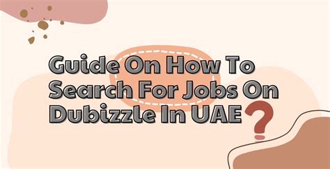 What Is Dubizzle How To Search Jobs On Dubizzle In Uae