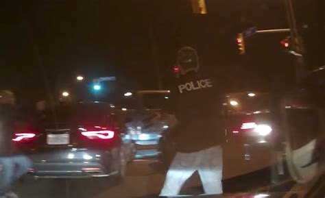 Insane Dash Cam Footage Shows Undercover Cops Making A Bust In Traffic Video