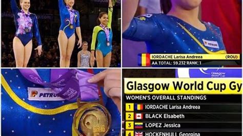 Galerie foto marea ambiție a larisei iordache la vârsta la care alte larisa iordache, campioană și la aparate! Larisa Iordache, medalie de aur la Cupa Mondială de la Glasgow la gimnastică | Antena 3