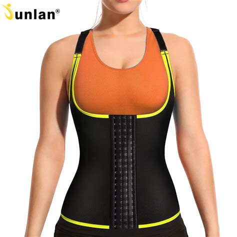 Buy Junlan Women Body Shaper Neoprene Slimming Vest Sauna Shapewear Tummy
