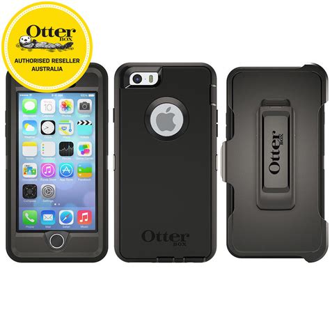 Otterbox Defender Black Tough Heavy Duty Drop Casecover For Iphone 6
