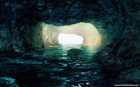 Underwater Cave Wallpapers Wallpapersafari