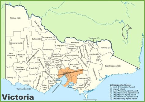 Several maps of continents to choose from. Map Of Victoria | Victoria - Australia's Guide regarding ...