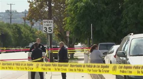 Murder Robbery Suspect Fatally Shot By Undercover Lapd Officers In Sherman Oaks Cbs Los Angeles