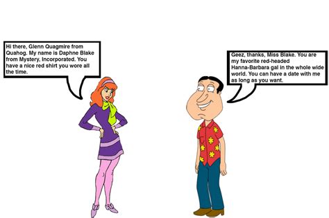 Glenn Quagmire Meets Daphne Blake By Darthranner83 On Deviantart