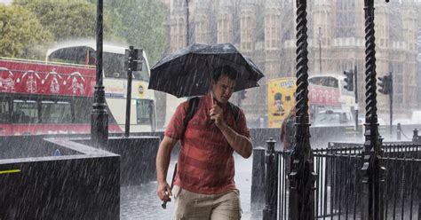 Twenty Five Hour Thunderstorm And Heavy Rain Warning For Coventry And
