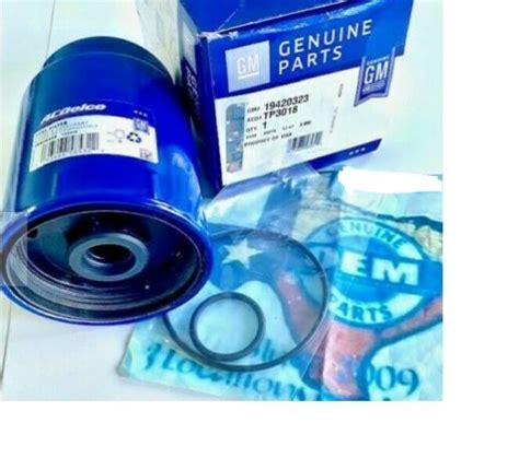 Tp3018 Ac Delco Diesel Fuel Filter Tp3012 19305685 12664429 12633243