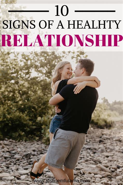 Love is what ensures that a relationship grows and improves. 10 Proven Signs of a Healthy Relationship And How To ...