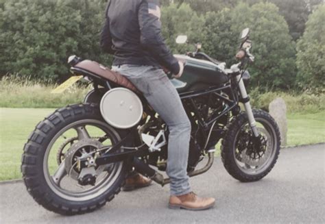 'the best possible' bikes according to 2013 motogp champion marc marquez. "Scrambob" - Ducati 750 Super Sport Custom | Bike-urious
