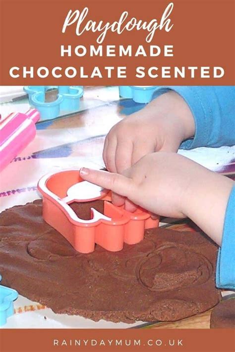 This is what you need to make playdough2 cups of salt2 cups of flouradd some water but not alotif you want color then put food coloring inmix it togetherand you have. Homemade Chocolate Playdough | Recipe in 2020 | Chocolate ...