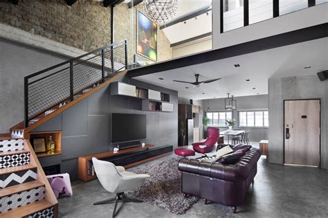 Old Walk Up Apartment Turned Into A Chic Industrial Loft Lookbox Living