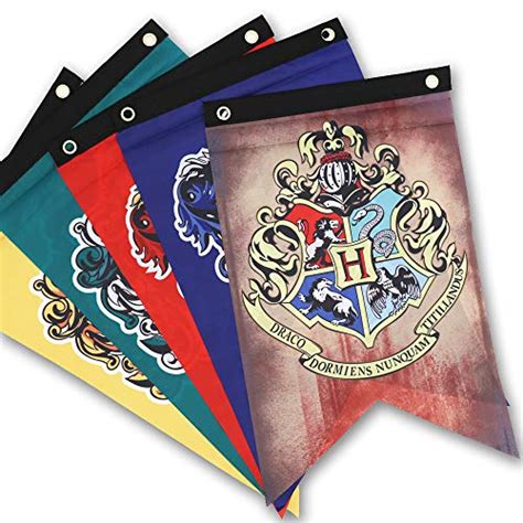 Harry Potter House Wall Banners Complete Hogwarts House Wall Banner