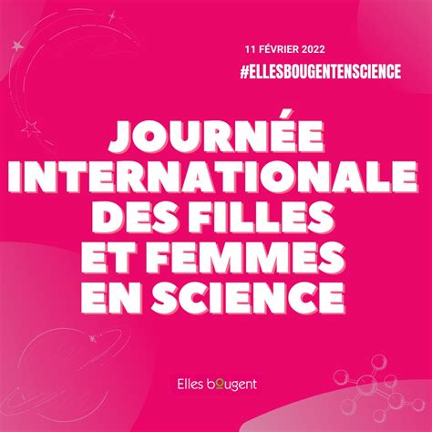 Elles Bougent Sondage Pour Toi Quest Ce Quune Fillefemme En Science Journée