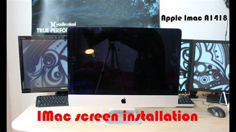 Apple Imac Screen Installation A1418 Youtube