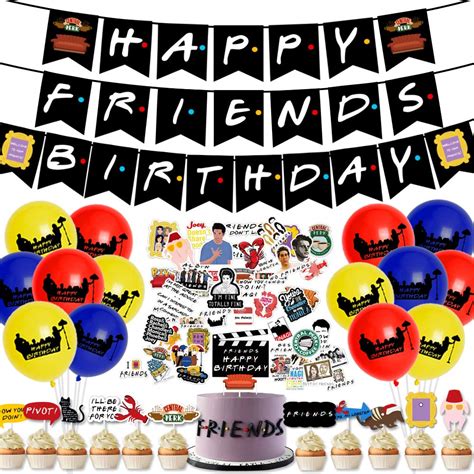 Buy Kreatwow Friends Tv Show Birthday Party Decoration Pack Happy