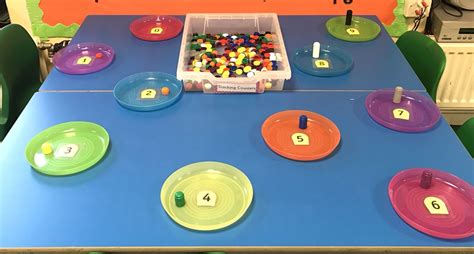 Number Recognition And Counting Activity Using Stacking Counters