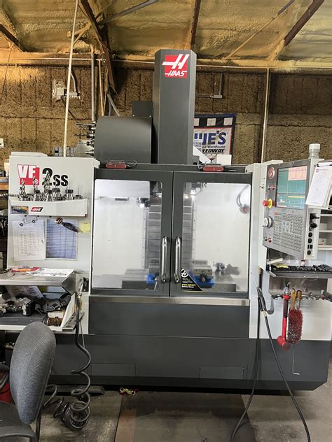 Used Haas Vf 2ss Cnc Vertical Machining Center 8071974