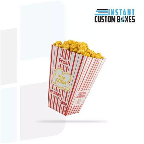 Large Popcorn Boxes At Cheap Rate Instant Custom Boxes