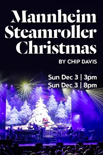 Mannheim Steamroller Christmas By Chip Davis Tickets Northridge