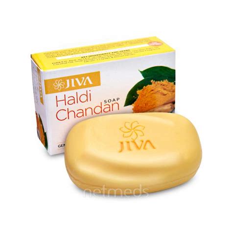 Buy Jiva Ayurveda Haldi Chandan Soap Gm Online At Best Price