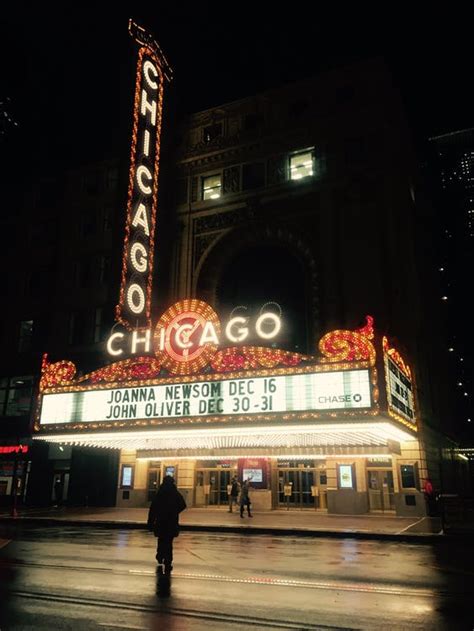 Cinema chicago home of the chicago international film festival. Chicago Movie Theater during Nighttime · Free Stock Photo
