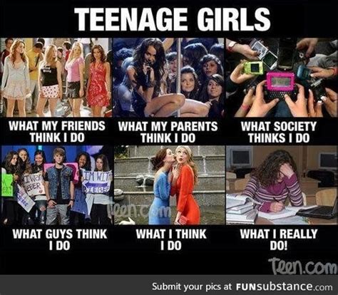 Teenage Girls Agree With Me Funsubstance