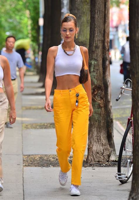 In fashion circles, even the harshest critics have put aside any commentary centering around nepotism or undue fame—bella is a bona fide modern supermodel (with seriously super cheekbones). Bella Hadid Street Style - Bella Hadid Latest Pictures
