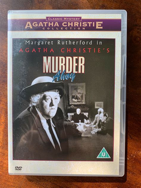 murder ahoy dvd 1964 agatha christe mystery w margaret rutherford 7321900518444 ebay