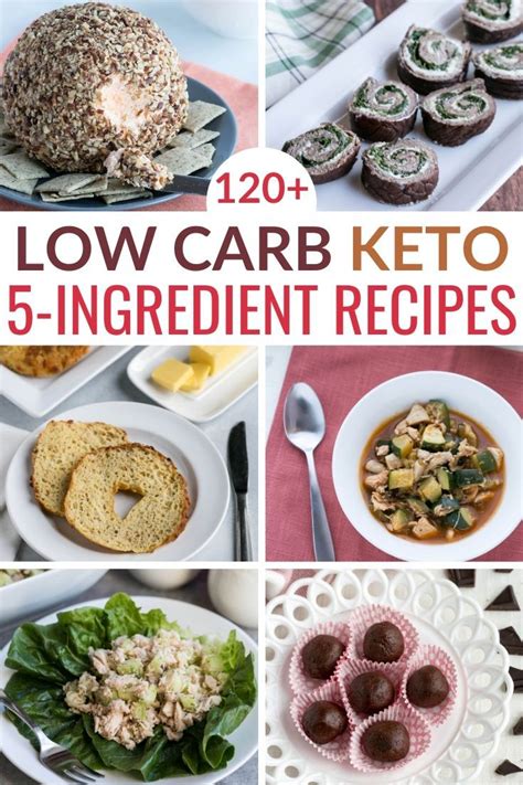 Keto 5 Ingredient Recipes Keto Recipes Easy Keto Diet Recipes Low