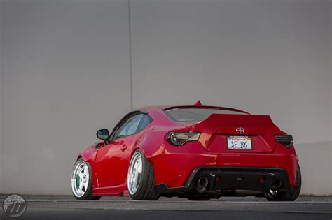 Custom Body Kit Taking Red Scion Frs To Another Level — Gallery