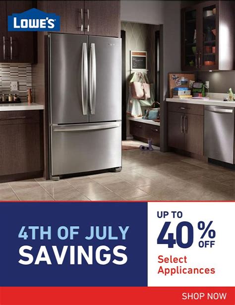 The lowe's advantage credit card can be one of the best credit cards for saving money if you're a loyal lowe's shopper. Lowe's 4th of July Deals | Appliance sale, Fabulous kitchens, Appliance deals
