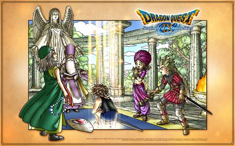 Wallpaper Page 1 Dragon Quest Ix Ds Dragons Den Dragon Quest Fansite