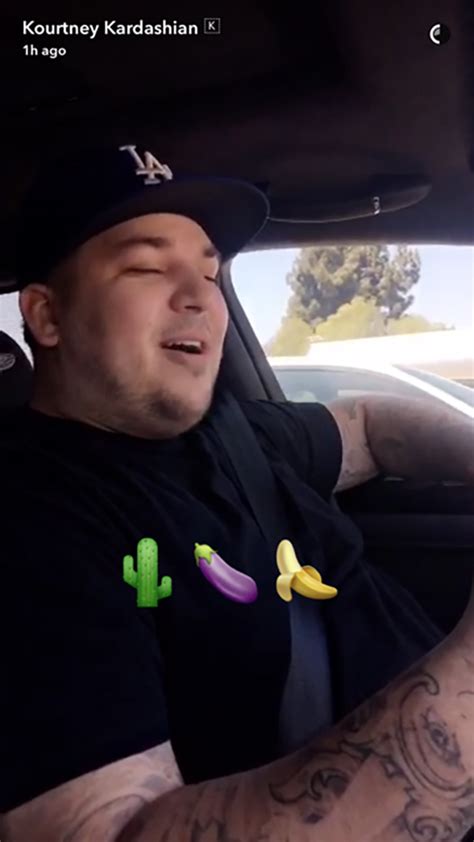 Rob Kardashian To Kris Jenner ‘stick Your Dick In My Mouth — Snapchat