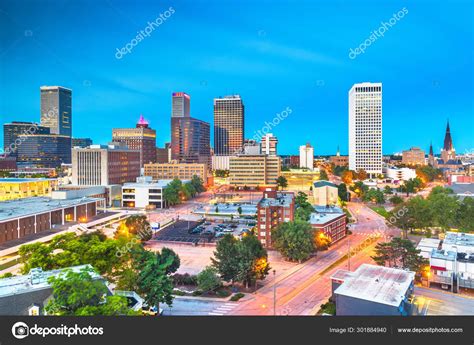 Tulsa Oklahoma Usa Downtown City Skyline Stock Photo By ©sepavone