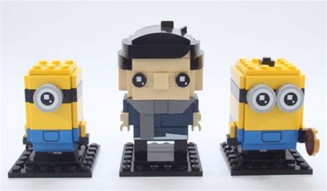 Lego Brickheadz Minions 40420 Gru Stuart And Otto Review