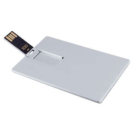Slim enough to fit into your wallet or organizer, you can screen print, photo print or laser engrave your logo and business information onto the large branding areas as well as preload your usb cards with any promotional content you desire. Metal USB Business Card | USB Canada