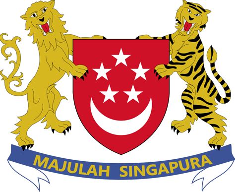 Flaggen werden in verschiedenen größen und in hoher stückzahl hergestellt. Flagge und Wappen von Singapur