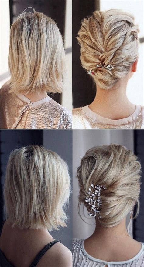 Bridal Hair Updos For Short Hair Pinmomstuff