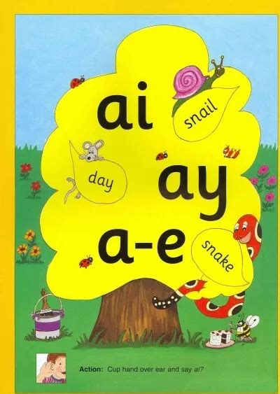 Jolly Phonics Alternative Spelling And Alphabet Posters In Precursive
