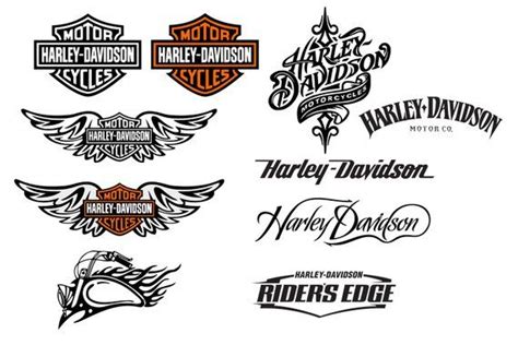 Free Harley Davidson Logo Svg File 135 Svg File Cut Cricut