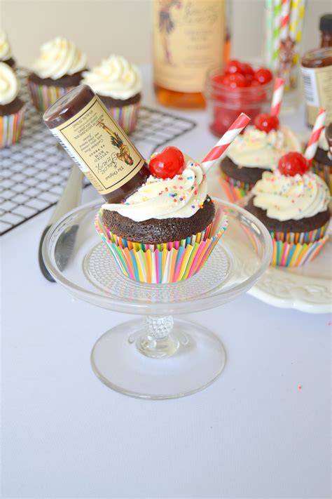 9 Cupcakes With Liquor Photo Cupcakes With Ciroc Bottles Hennessy