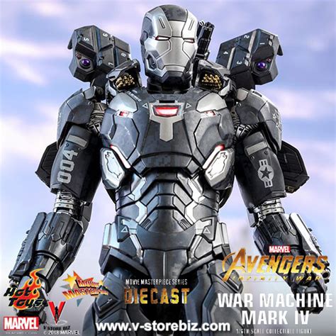 Hot Toys Mms499d26 Avengers Infinity War War Machine Mark Iv V Store