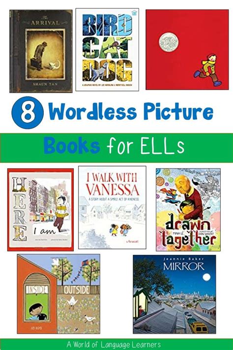 8 Wordless Picture Books for ELLs - A World of Language Learners in