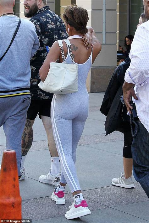 Mel B Leaves Little To The Imagination In Daring Spandex Bodysuit As