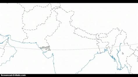 Neighbouring Countries of India - YouTube