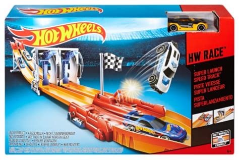 Mattel Hot Wheels Hw Race Super Launch Speed Track Set 1 Ct Ralphs