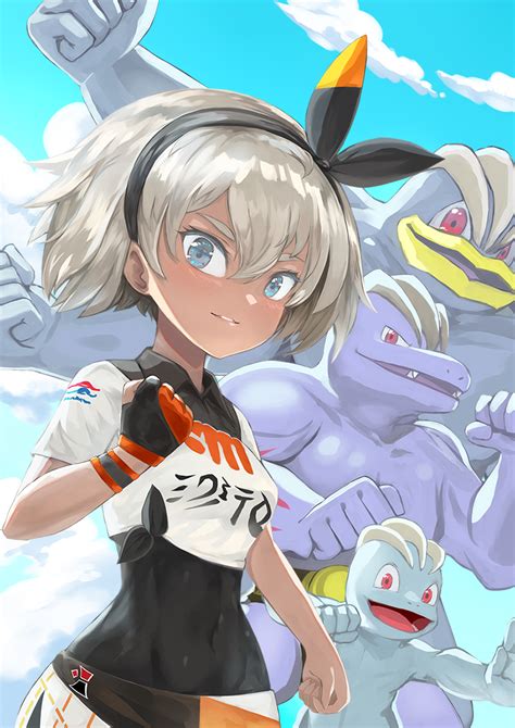 Bea Machamp Machoke And Machop Pokemon And More Drawn By Mg Cat