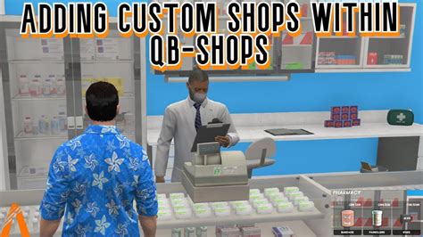 Qbcore Making Custom Shops Within Qb Shops Adding Items To Qb Shops